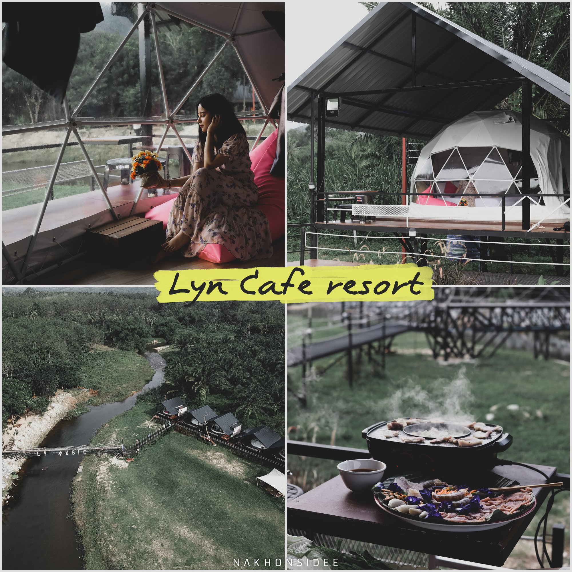  Lyn-Cafe-Resort---Camping-รีสอร์ทที่พักสุดสวยริมลำธารช้างกลาง-มีแบบทั้งเต๊นท์-ทั้งกระโจม-และบ้าน-A-Frame-บอกเลยว่ากว้างและสวยมากๆ-ใครอยากมาพักแบบธรรมชาติต้องที่นี่แหละ-คลิกที่นี่
 ที่พัก,ริมลำธาร,นครศรีธรรมราช,โรงแรม,รีสอร์ท,วิวหลักล้าน